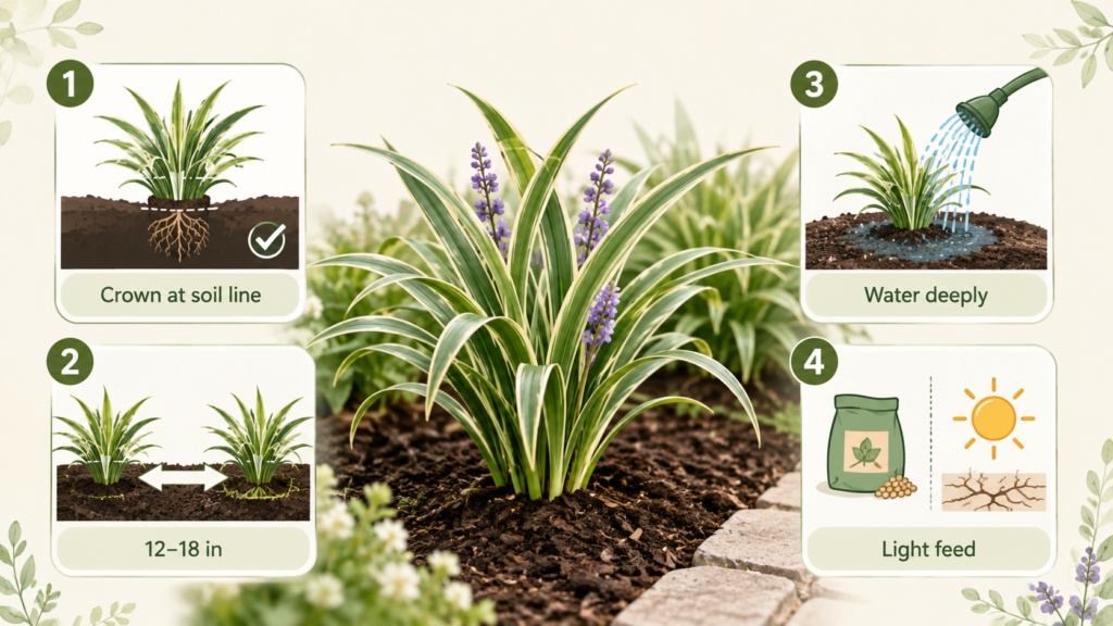 Variegated Liriope Plant Guide: Growing, Care, Uses & Problems