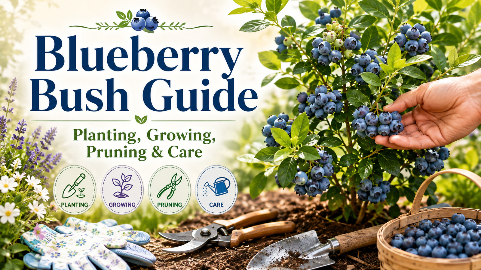 How to Grow Blueberry Bushes: Planting and Care Guide