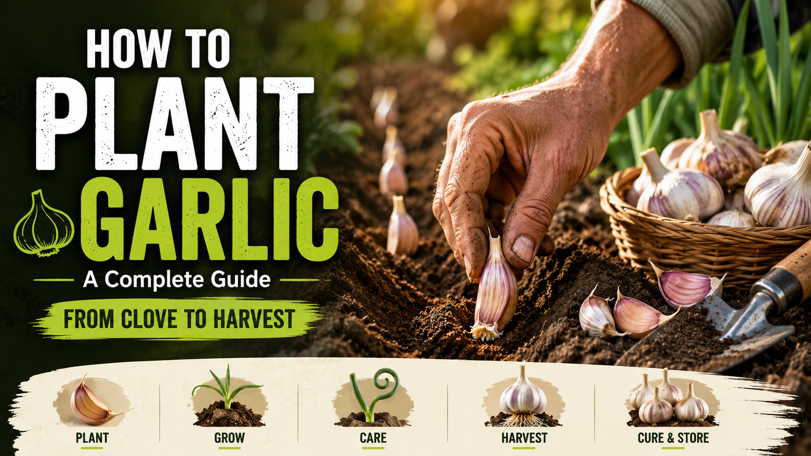 How to Plant Garlic: A Complete Guide From Clove to Harvest