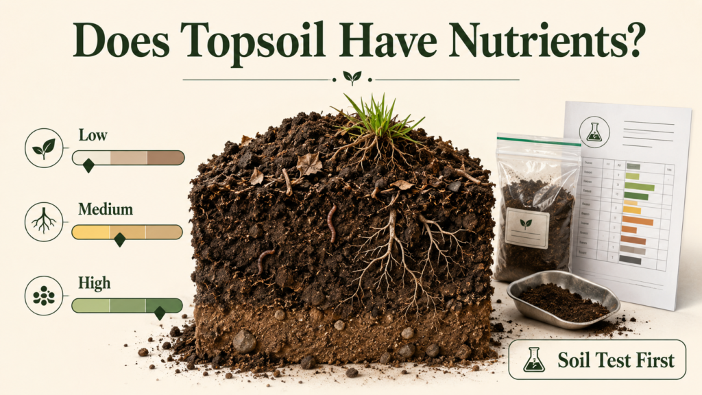 Bulk Soil & Topsoil: Uses, Types, Buying & Delivery Guide Nutrient-rich topsoil supporting healthy plant growth