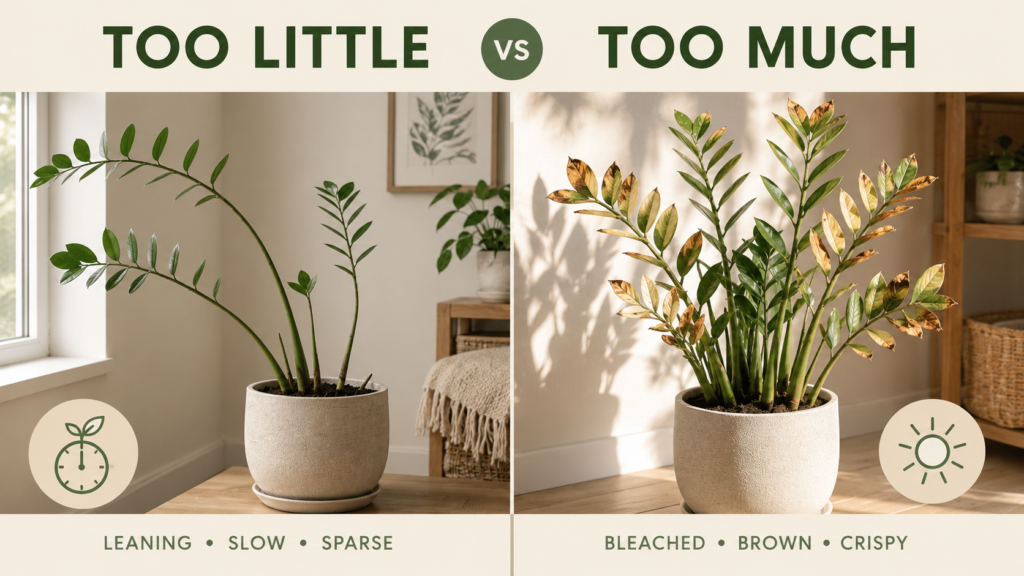 ZZ Plant Light Requirements: How Much Light Does a ZZ Plant Need?