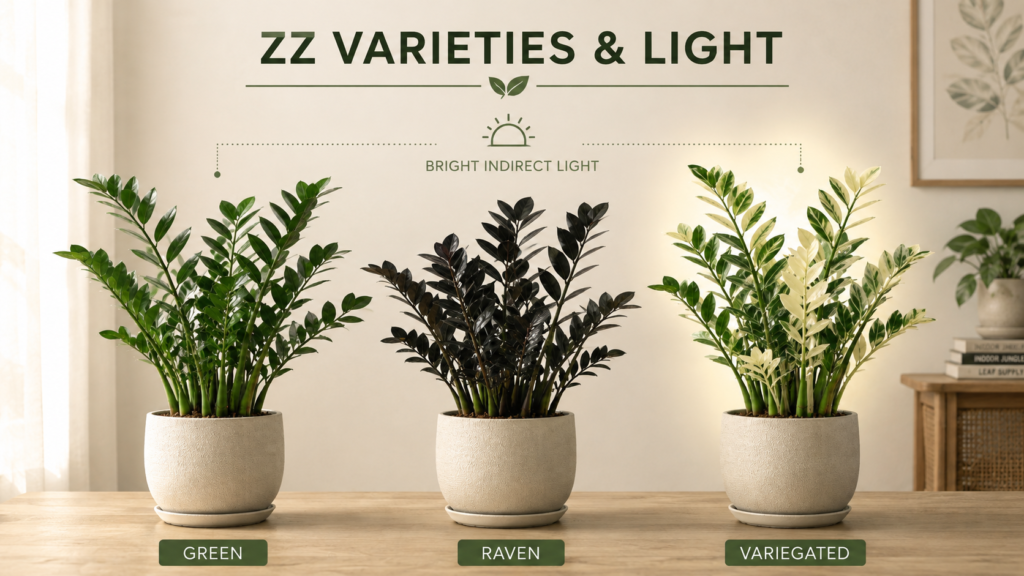 ZZ Plant Light Requirements: How Much Light Does a ZZ Plant Need?