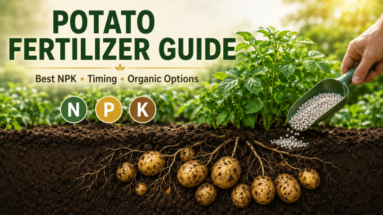 Potato Fertilizer Guide: Best Fertilizer, NPK & Feeding Schedule