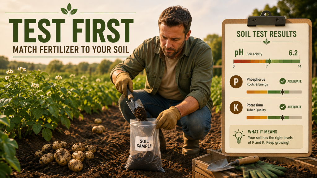 Potato Fertilizer Guide: Best Fertilizer, NPK & Feeding Schedule