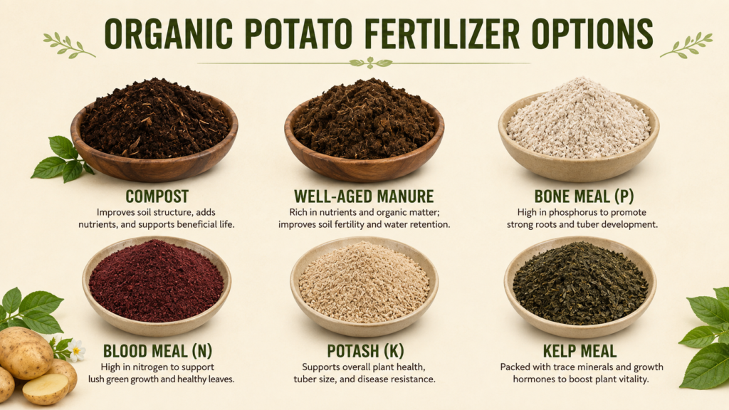 Potato Fertilizer Guide: Best Fertilizer, NPK & Feeding Schedule