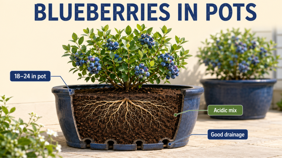 How to Grow Blueberry Bushes: Planting and Care Guide