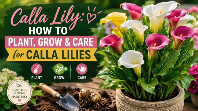 Calla Lily: How to Plant, Grow & Care for Calla Lilies