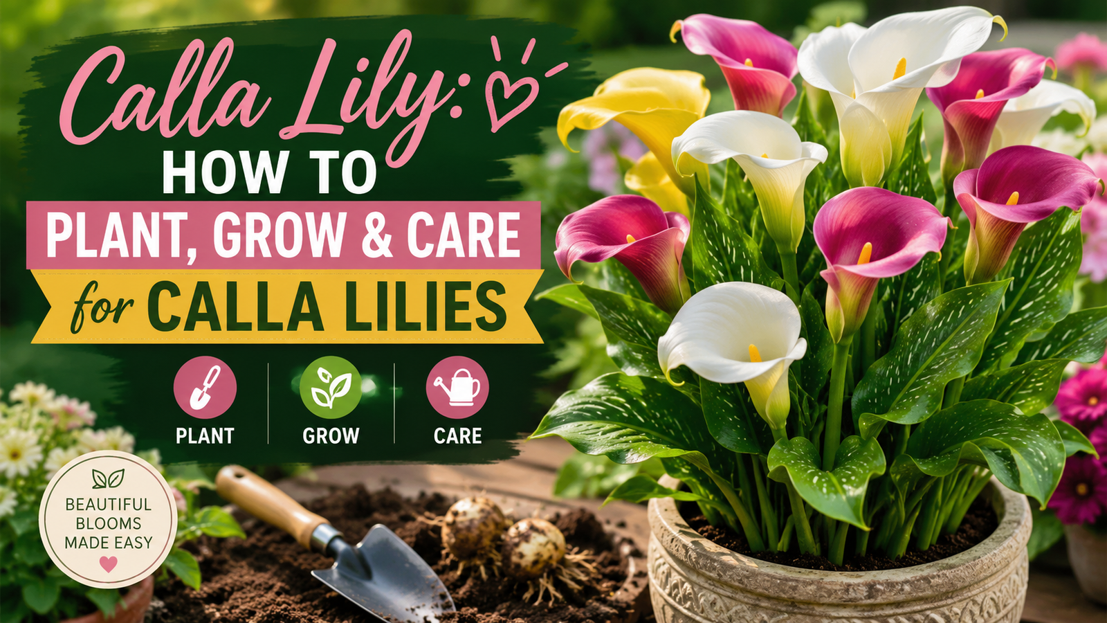 Calla Lily: How to Plant, Grow & Care for Calla Lilies
