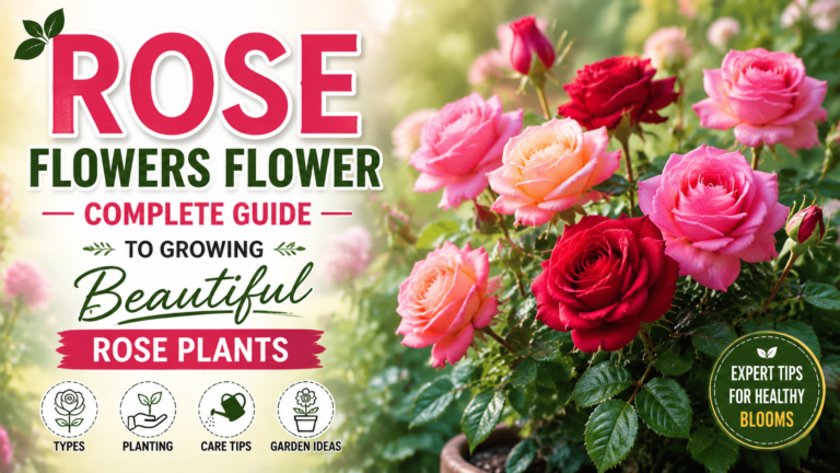 Rose Flowers Flower: Complete Guide to Growing Beautiful Rose Plants rose flowers flower