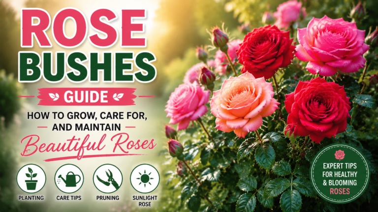 Rose Bushes Guide: How to Grow, Care for, and Maintain Beautiful Roses rose bushes