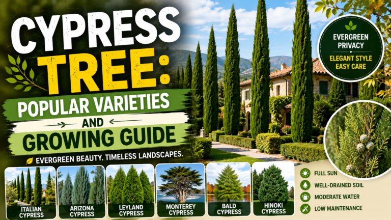 Cypress Tree: Popular Varieties and Growing Guide cypress tree