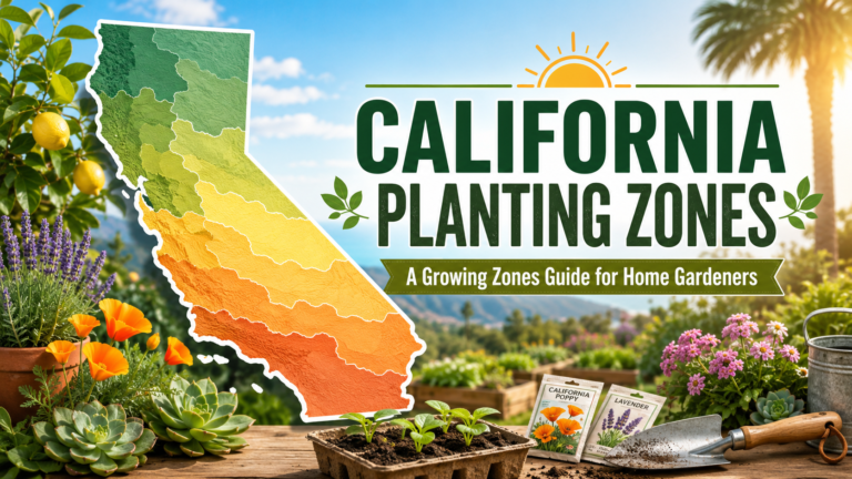 California Planting Zones: A Growing Zones Guide for Home Gardeners