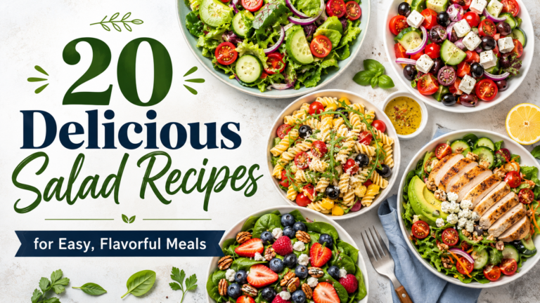20 Delicious Salad Recipes for Easy, Flavorful Meals