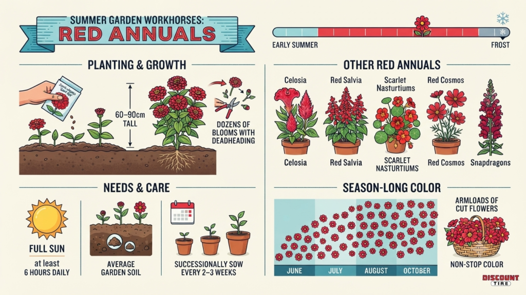 Red Flowers: A Bold Statement For Your Garden And Bouquets