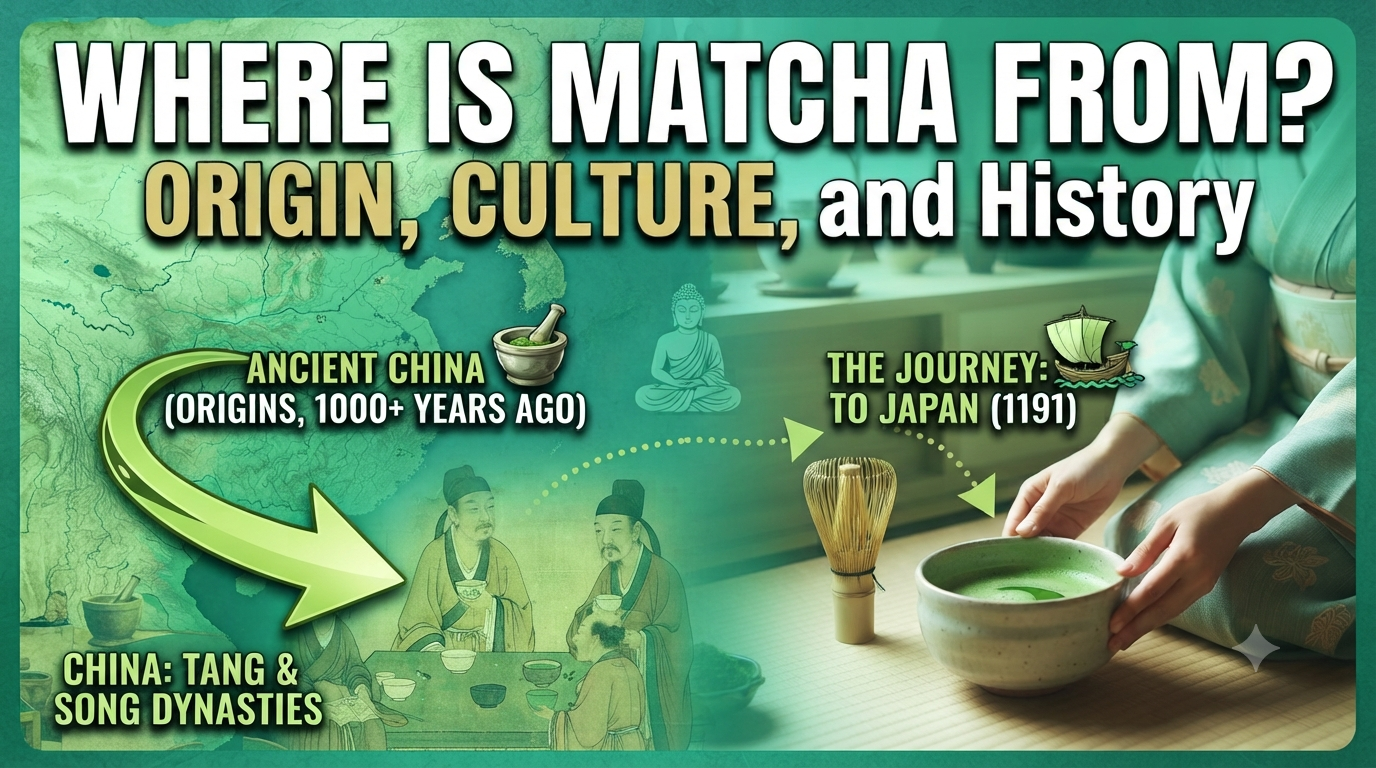 Where Is Matcha From? Origin, Culture, and History where is matcha from