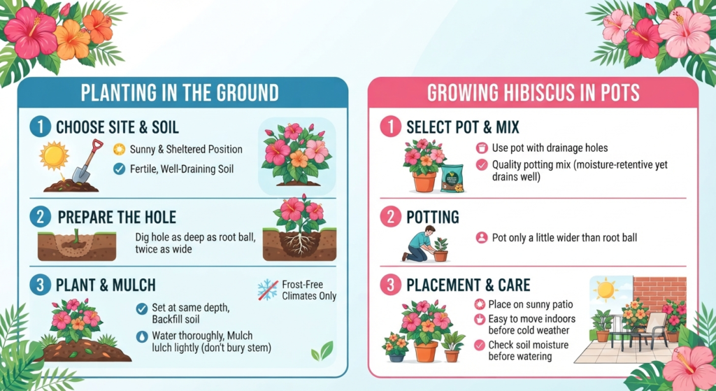 How To Plant, Grow & Care For Tropical Hibiscus