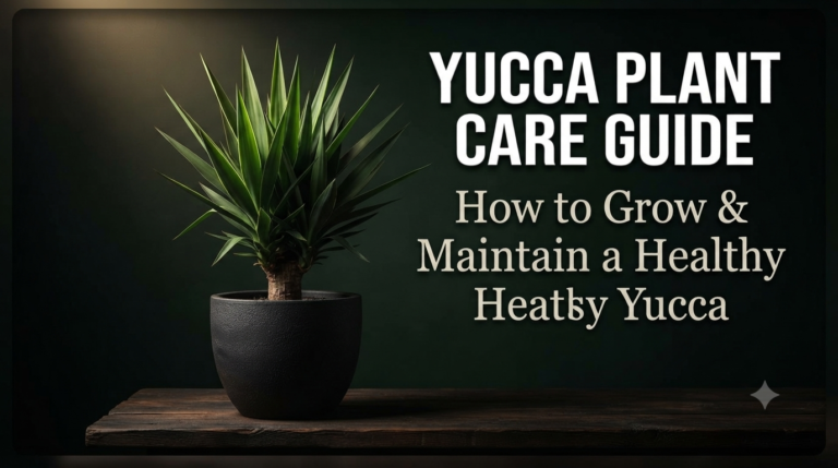 Yucca Plant Care Guide: How to Grow and Maintain a Healthy Yucca yucca