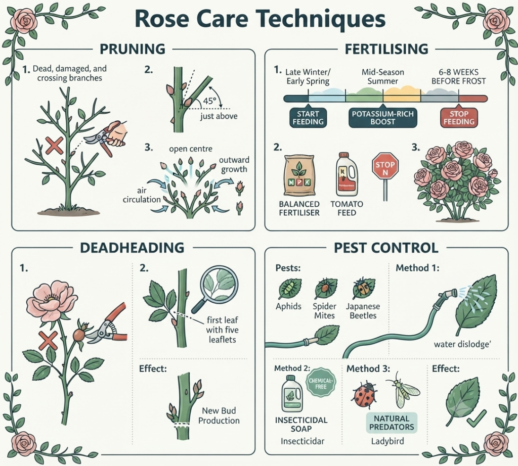 Rose Bushes Guide: How to Grow, Care for, and Maintain Beautiful Roses