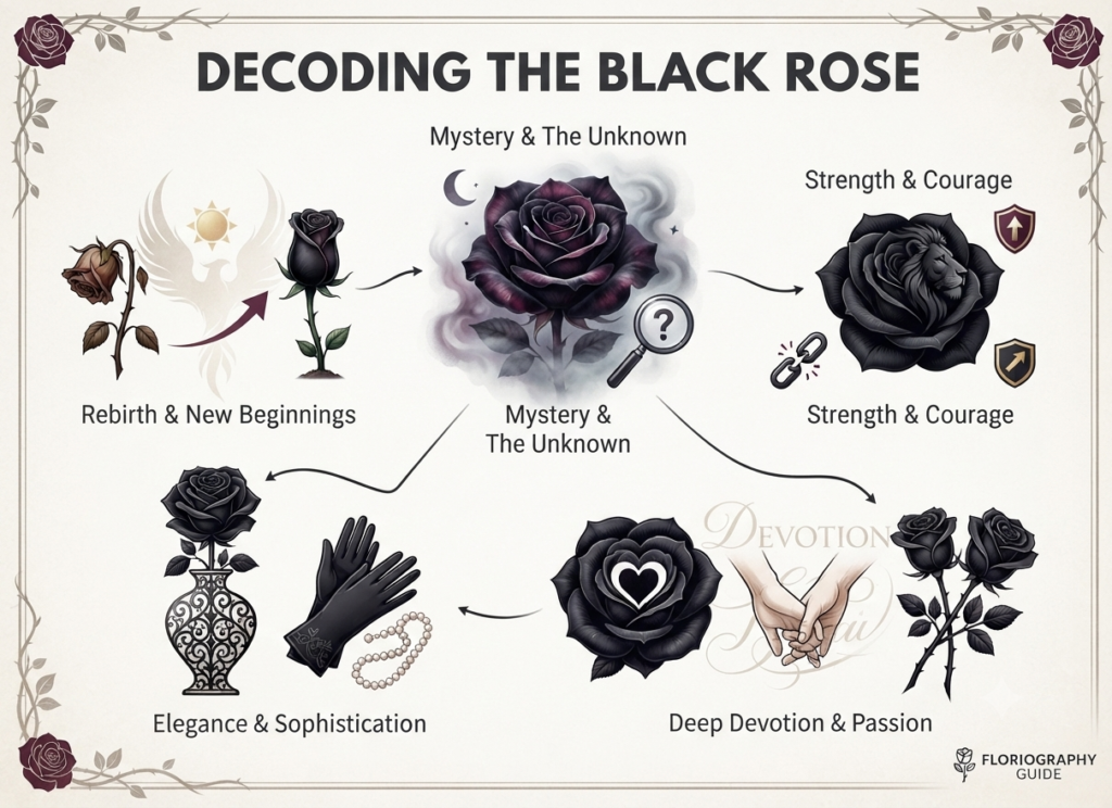 Black Rose Meaning: What Black Roses Symbolize and The Story Behind Them