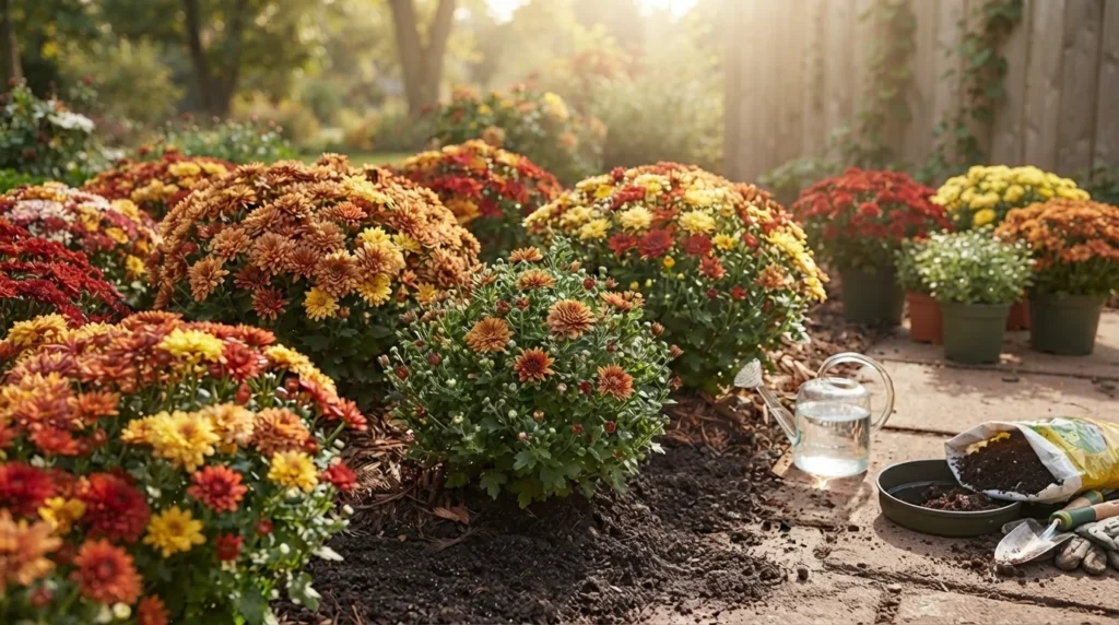 13 Types of Chrysanthemum: Beautiful Mum Flower Varieties
