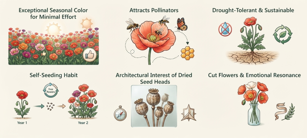 Poppy Flower: Burst of Color and History