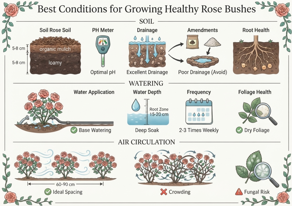 Rose Bushes Guide: How to Grow, Care for, and Maintain Beautiful Roses