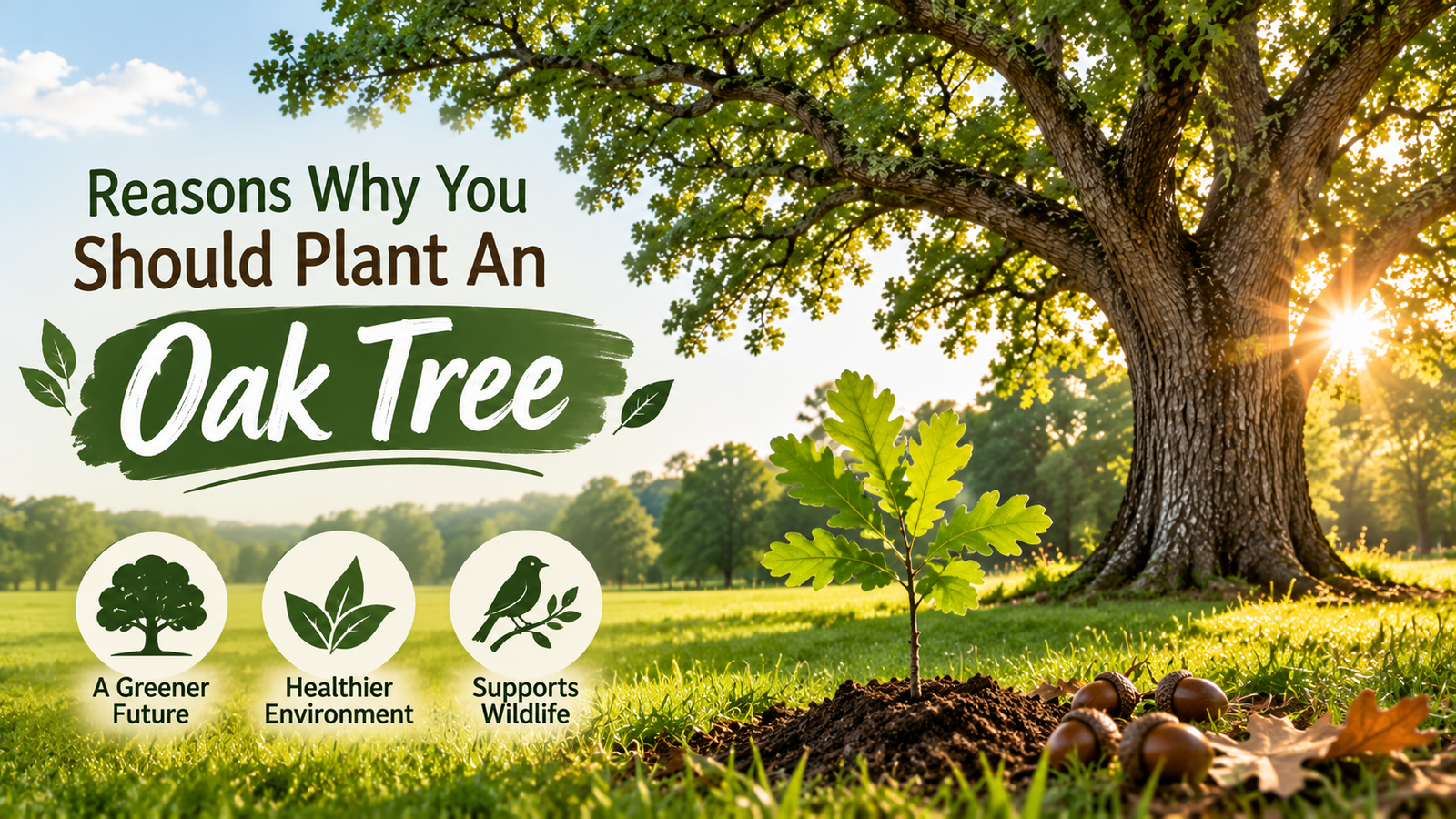 Reasons Why You Should Plant An Oak Tree oak tree