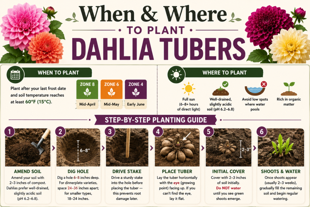 Dahlia Flower — Learn How To Plant And Care For Your Dahlias