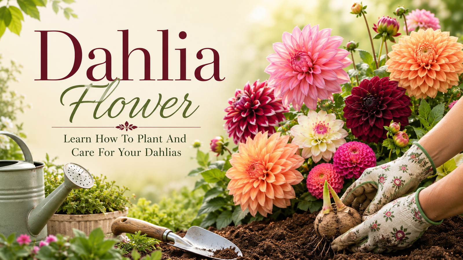 Dahlia Flower — Learn How To Plant And Care For Your Dahlias