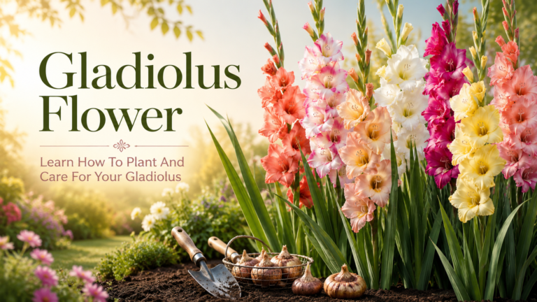 Gladiolus Flower — Learn How To Plant Care And Grow Impressive Gladiolus