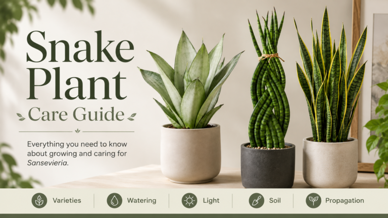 Snake Plant Care: Complete Guide to the Best Sansevieria Varieties