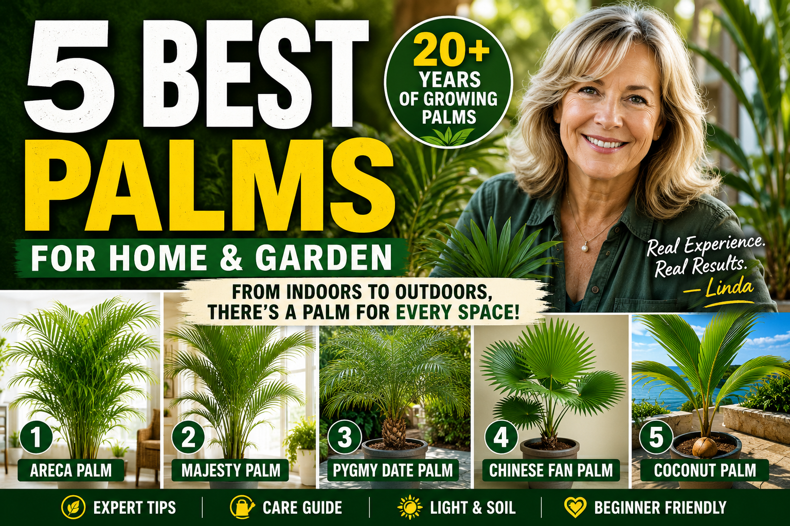 Top Palm Tree Varieties: Perfect Picks For Home Gardeners