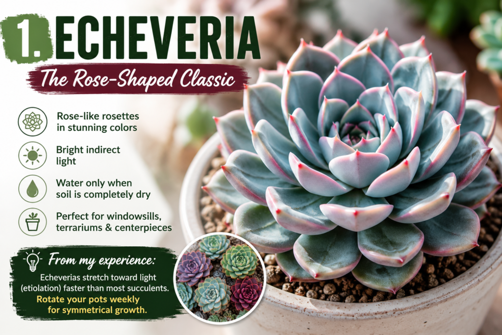 Striking Types Of Succulents For Your Home Garden