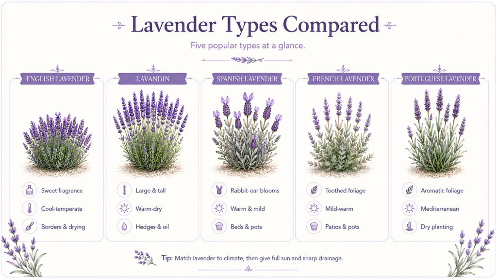 Lavender Main Types: How to Choose the Right Lavender