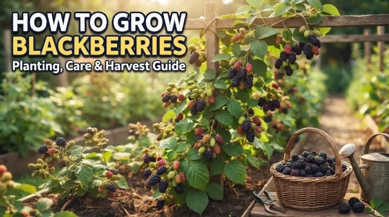 How to Grow Blackberries: Planting, Care & Harvest Guide