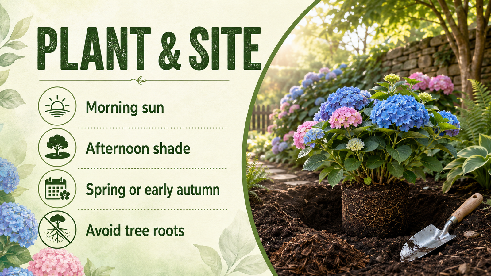Hydrangea Care: How to Grow Beautiful Hydrangeas at Home Hydrangea care for healthy hydrangeas with beautiful colorful blooms in a garden