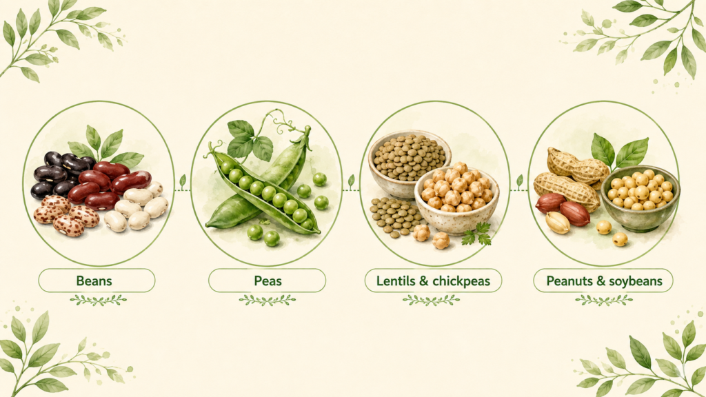 Legumes: Types, Beans vs Peas & Nutrition