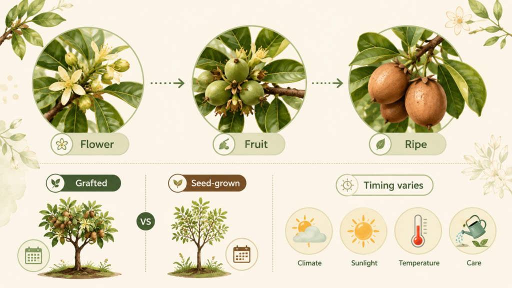 Chikoo Plant Guide: How Sapodilla Grows and What the Fruit Tastes Like