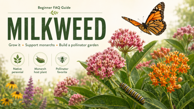 Milkweed: Got Questions? We Have the Answers You Need Today Milkweed plants growing with pink flowers and green leaves in a sunny garden
