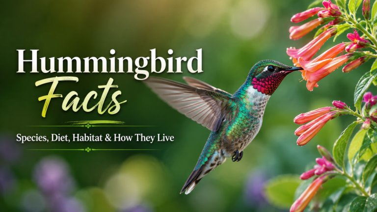 Hummingbird Facts: Species, Diet, Habitat & How They Live