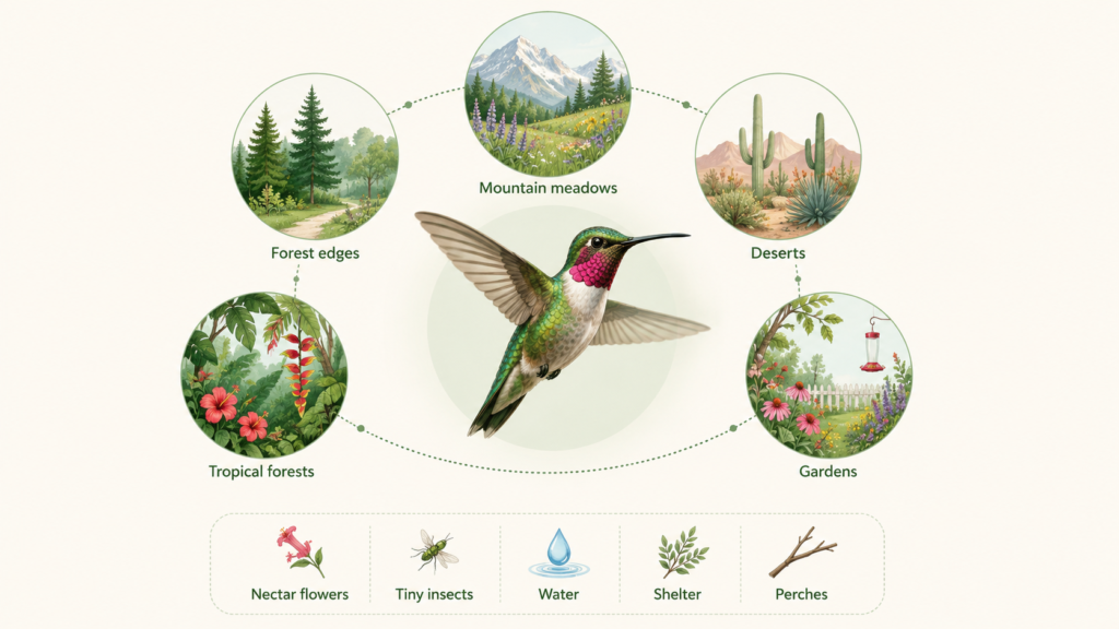Hummingbird Facts: Species, Diet, Habitat & How They Live