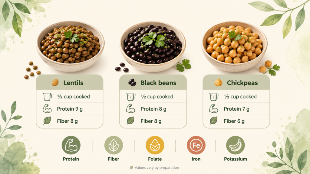 Legumes: Types, Beans vs Peas & Nutrition