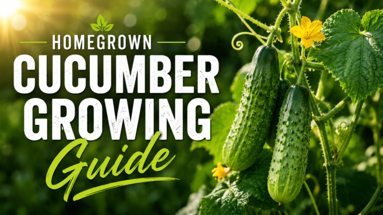 How to Grow Cucumber Plant: Planting, Care & Harvest Guide How to grow cucumber plant with healthy vines and fresh green cucumbers
