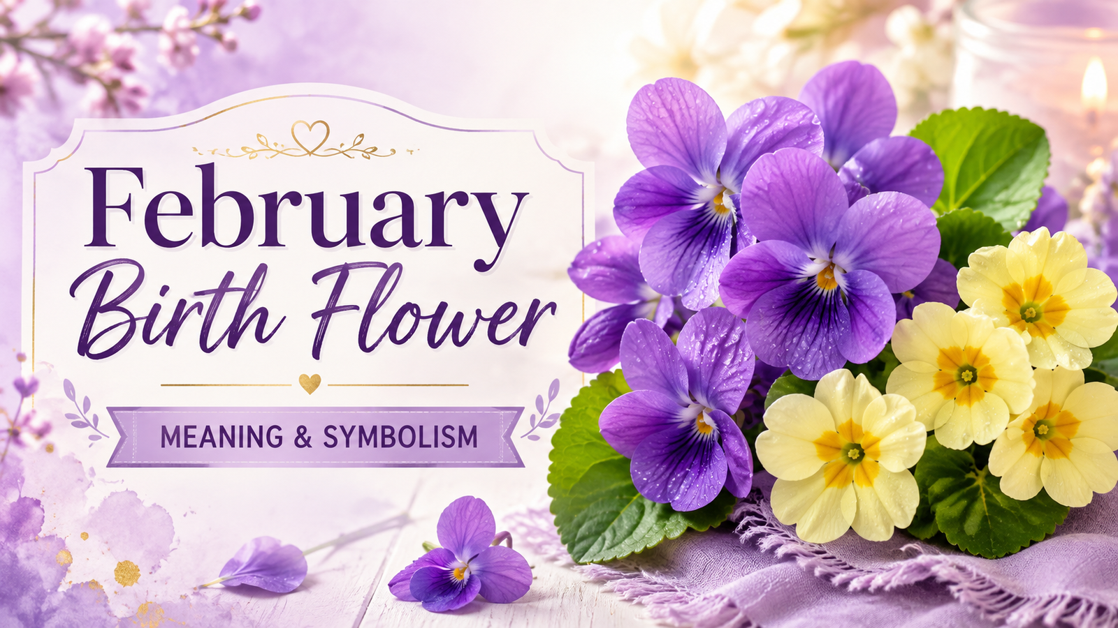 February Birth Flower: What Is My Birth Flower and What Does It Mean?