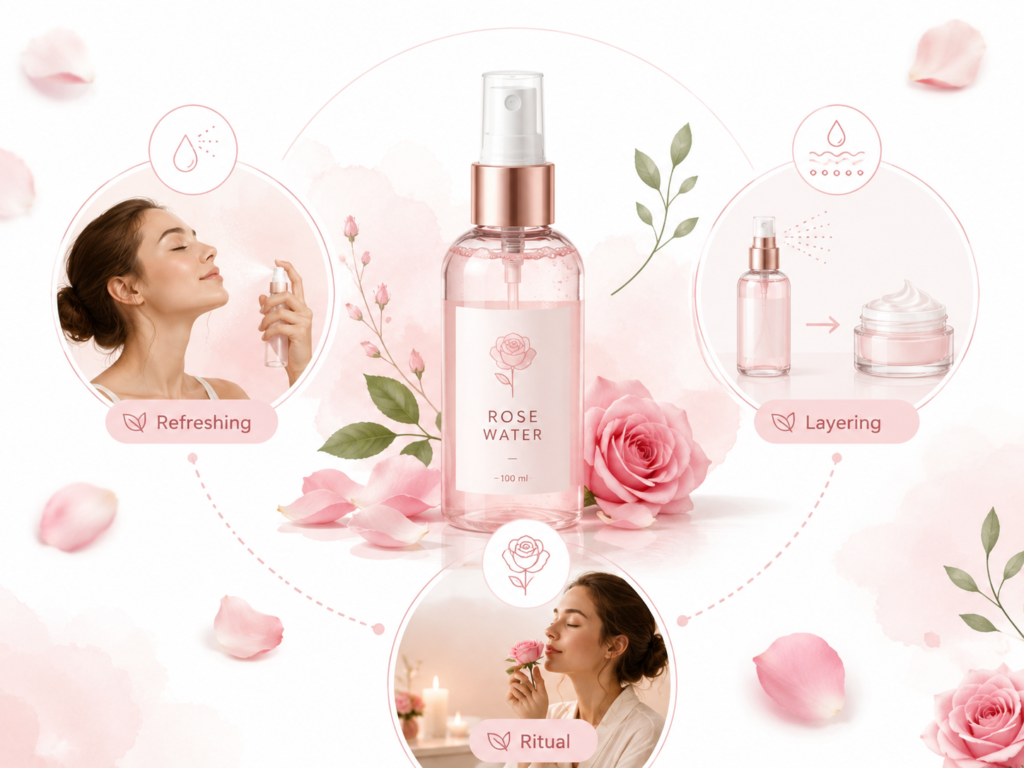 Rose Water: A Complete Guide to Its Uses, Benefits, Safety and How to Use It