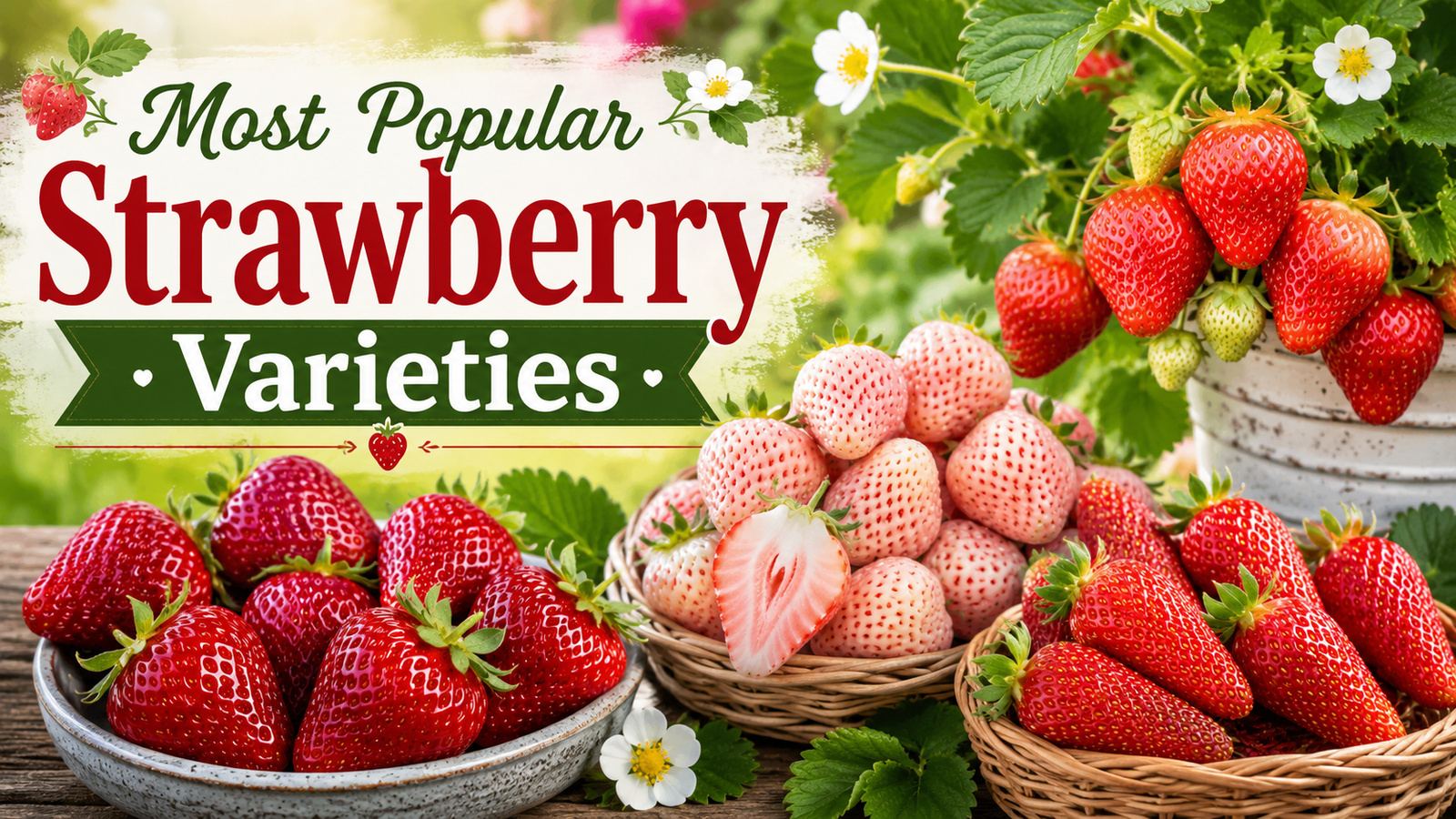 Most Popular Strawberry Varieties