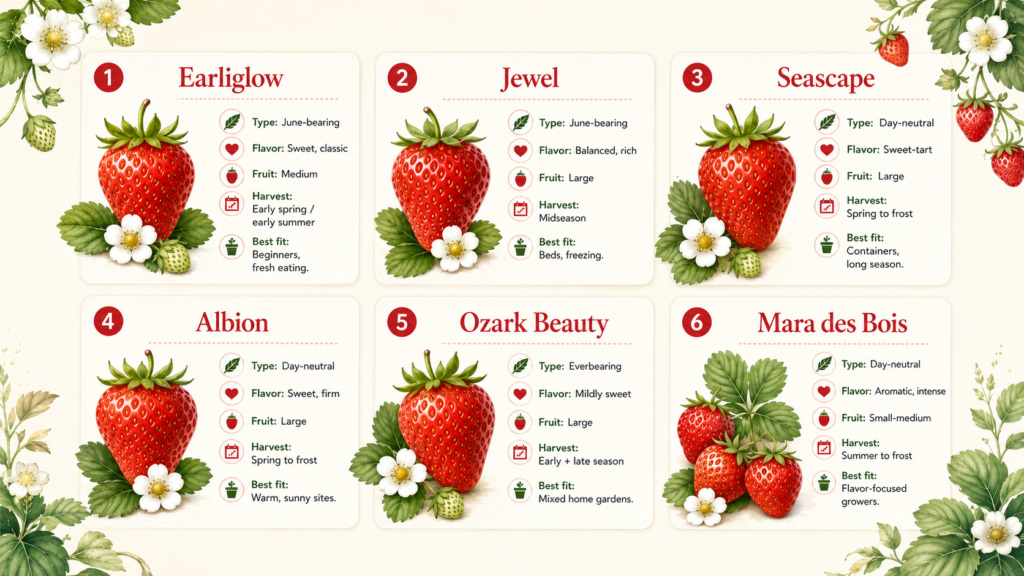 Most Popular Strawberry Varieties