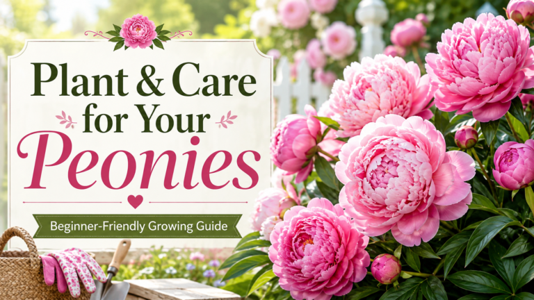 Learn How To Plant And Care For Your Peonies