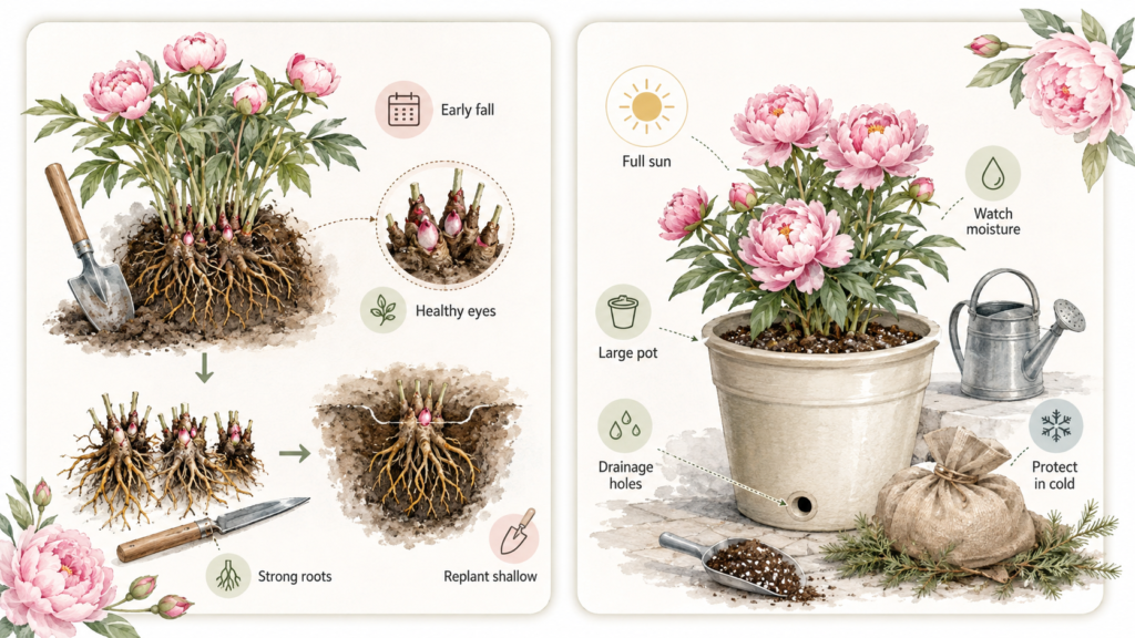 Learn How To Plant And Care For Your Peonies