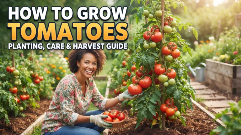 How to Grow Tomatoes: Planting, Care & Harvest Guide